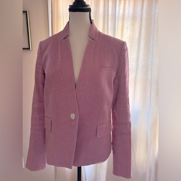 Veronica Beard Linen Blazer - Picture 1 of 8